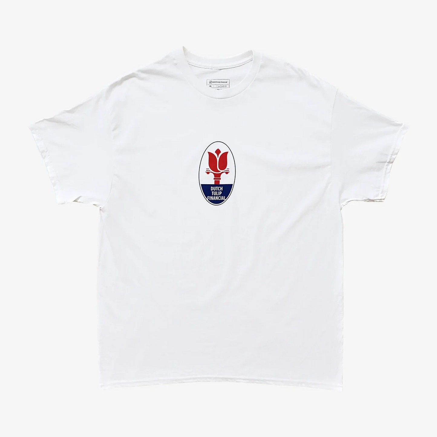 DUTCH TULIP FINANCIAL TRIDENT TEE 'WHITE'