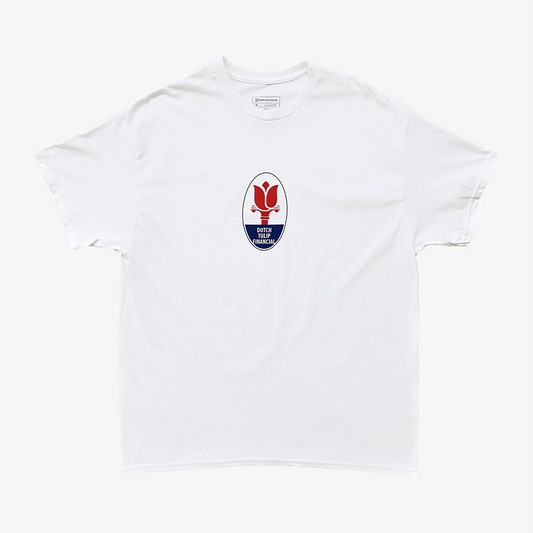 DUTCH TULIP FINANCIAL TRIDENT TEE 'WHITE'