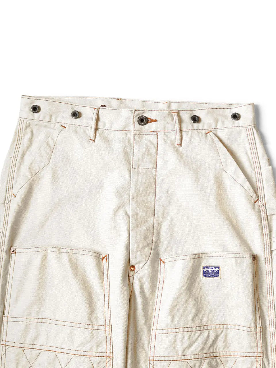 KAPITAL Light Canvas LUMBER Pants 'BLACK' Kapital