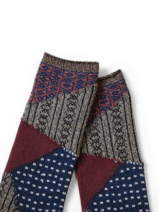 KAPITAL 84 Yarns DONZA Socks 'BURGUNDY'