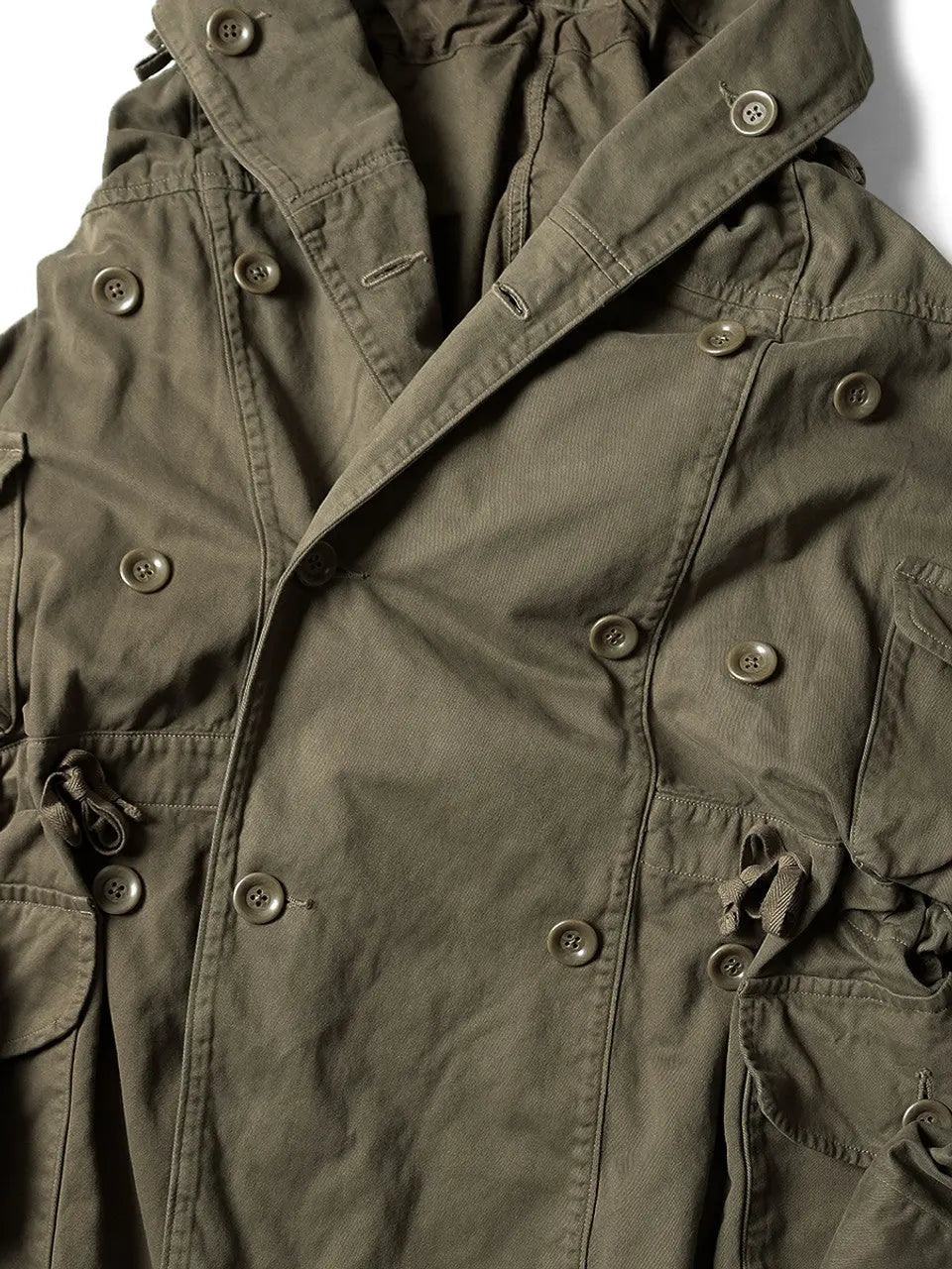 KAPITAL Katsuragi Cotton RING Coat 'Black' Kapital