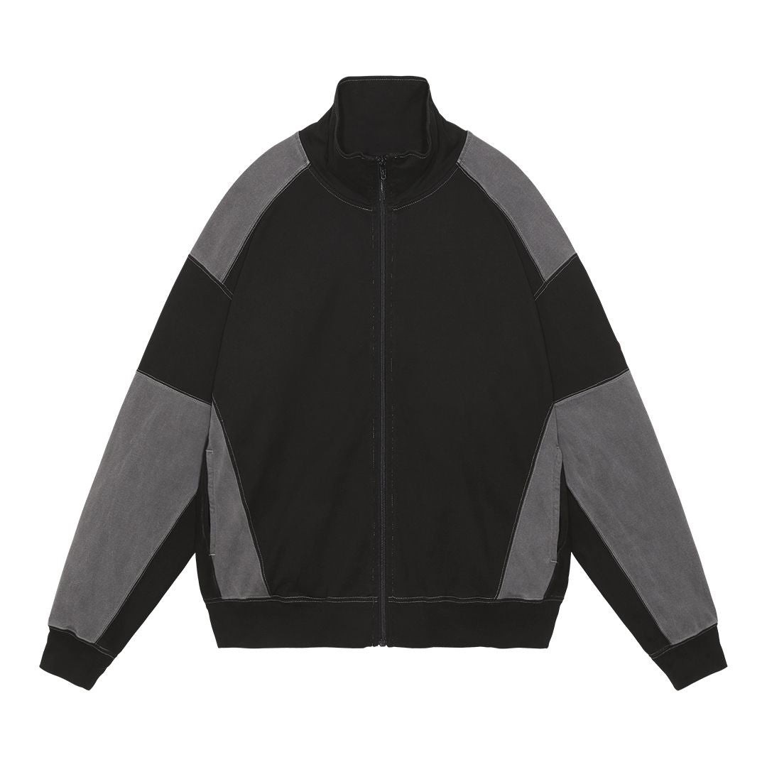 OVERDYE PANELED LIGHT ZIP 'Black'