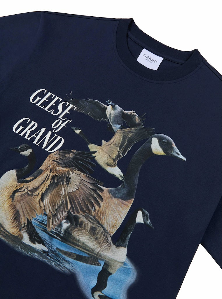 GRAND COLLECTION GEESE OF GRAND TEE MIDNIGHT 'NAVY'