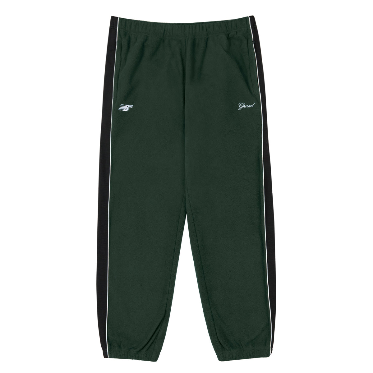 GRAND X NEW BALANCE POLAR FLEECE PANT 'BLACK/FOREST GREEN'