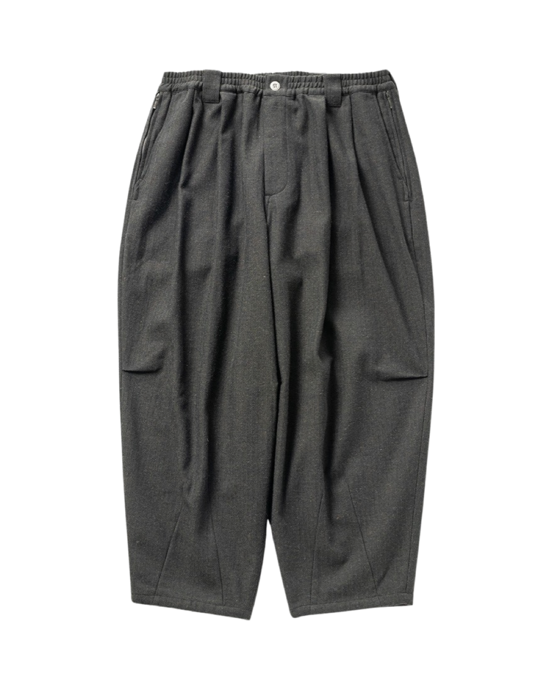 WOOL HERRINGBONE BALLOON PANTS – Antithesis Store