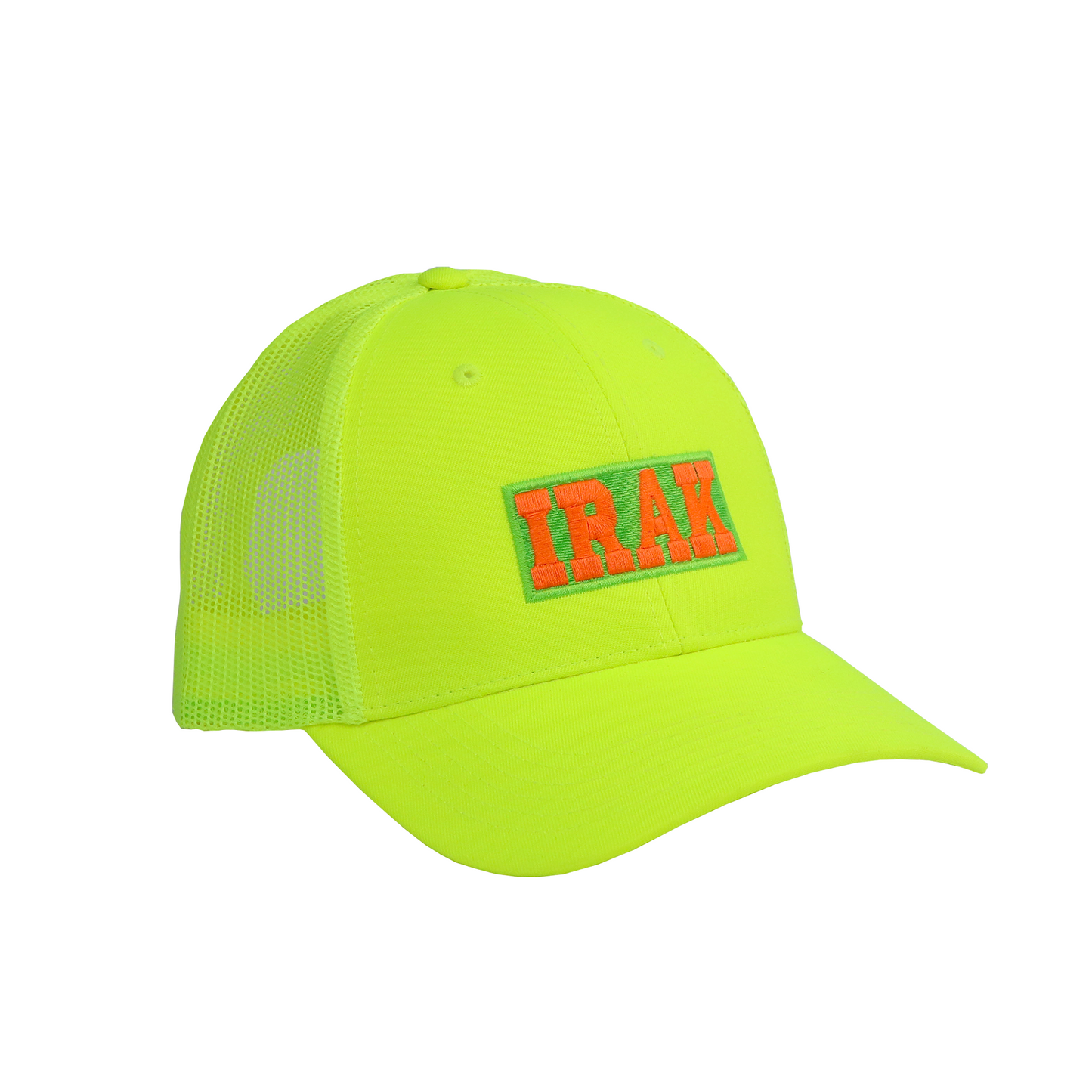 Neon IRAK Trucker Hat