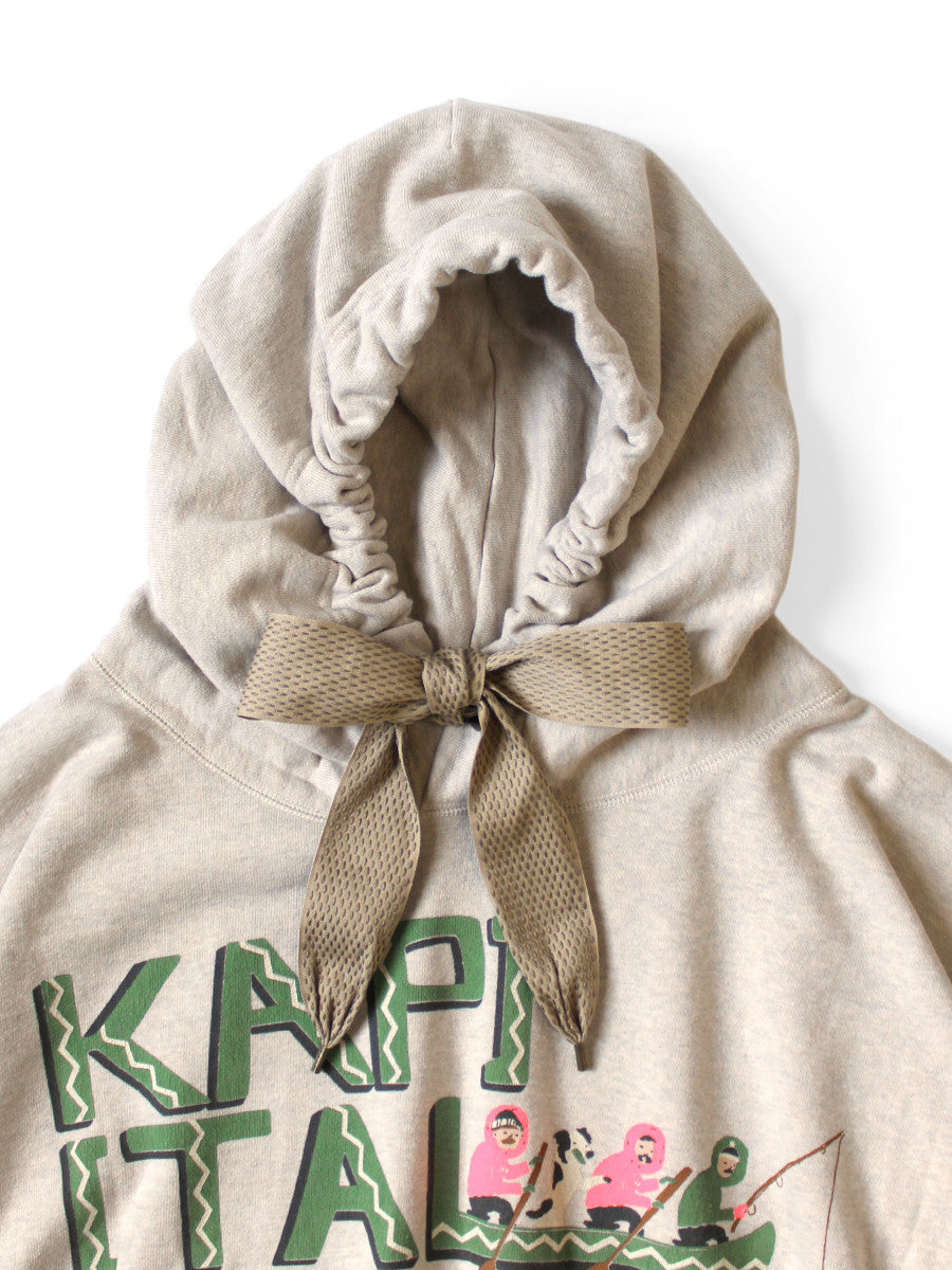 KAPITAL TOP SWT KNIT DEVIL HOODIE (CANOE KAPITAL) 'GREEN'