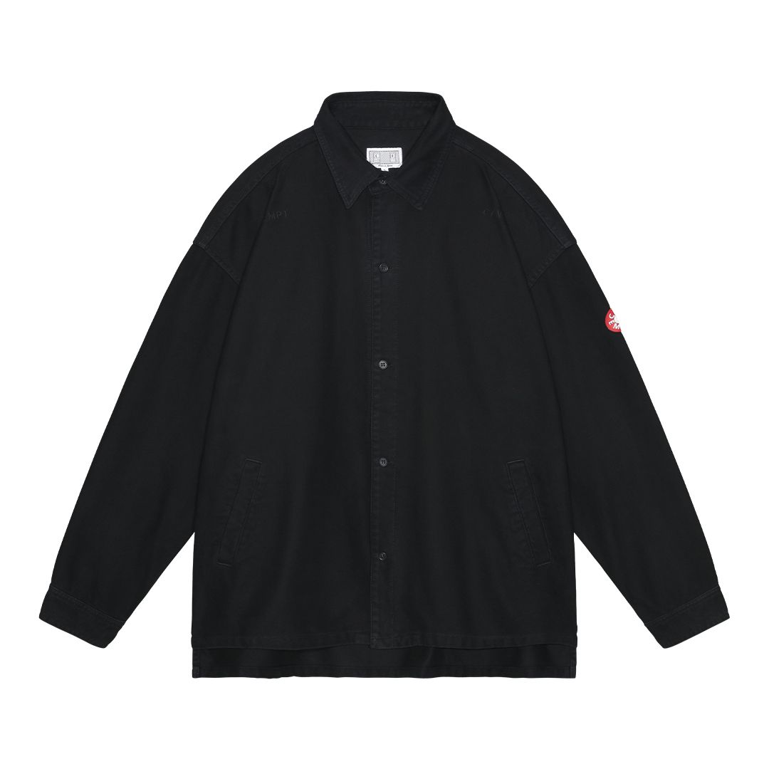 WELT POCKETS BIG SHIRT 'Black'