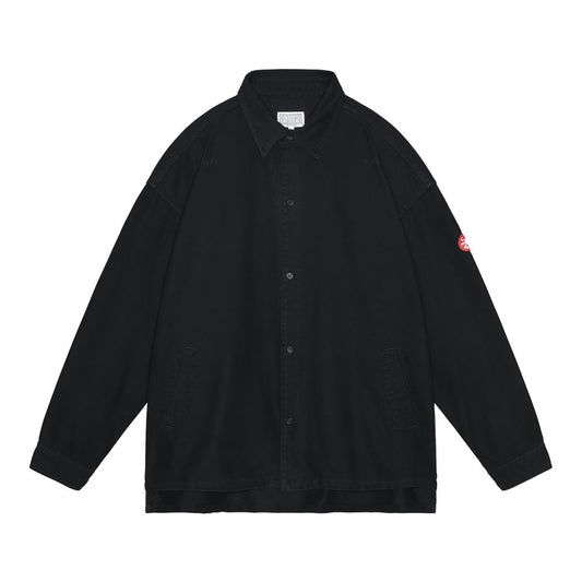 WELT POCKETS BIG SHIRT 'Black'