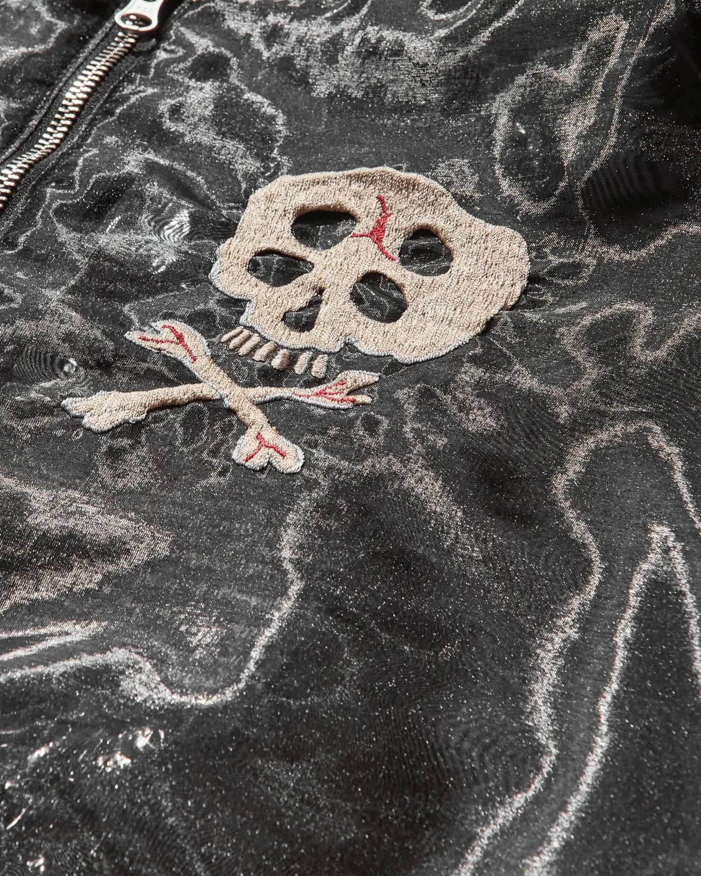 KAPITAL Sheer Pearl Souvenir JKT (RAIN SKULL) Kapital