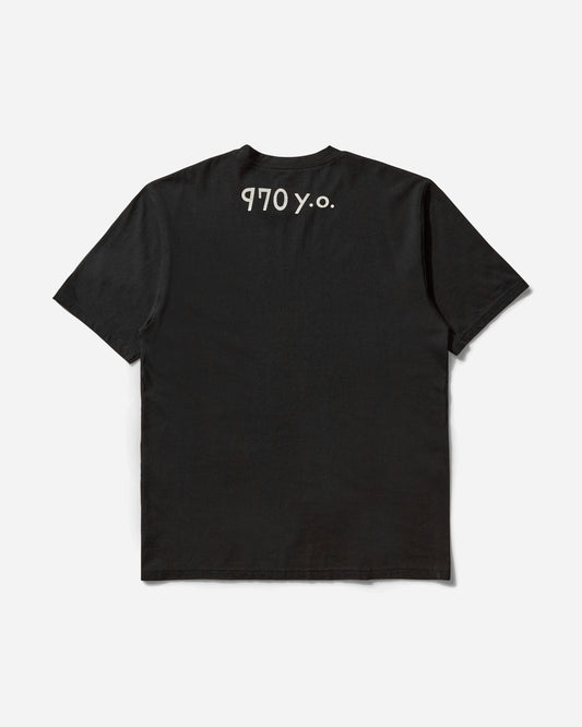 KAPITAL 20/-Jersey Crew T (RAINBOWY TRUNK) 'BLACK'