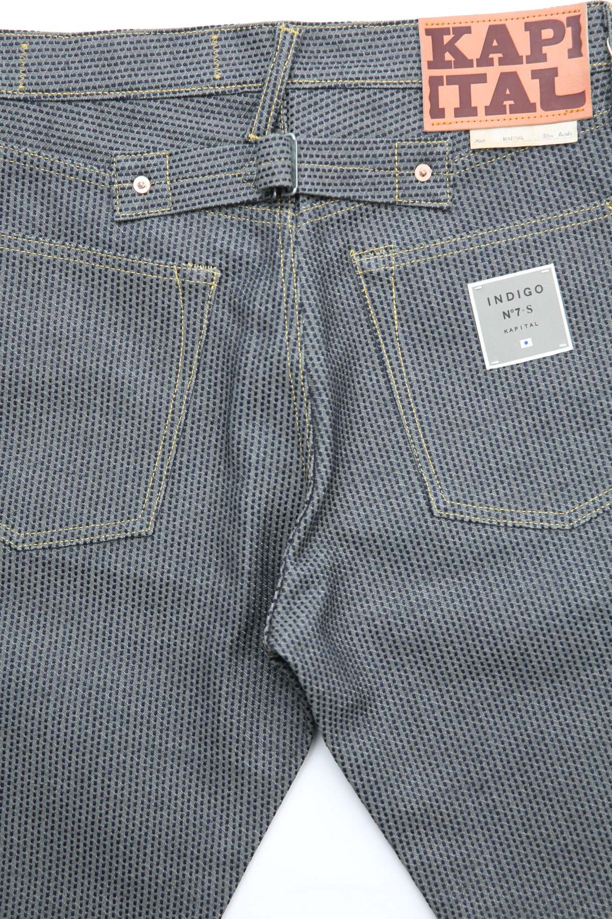 KAPITAL CENTURY DENIM 5P MONKEY CISCO N7S 'GREY'