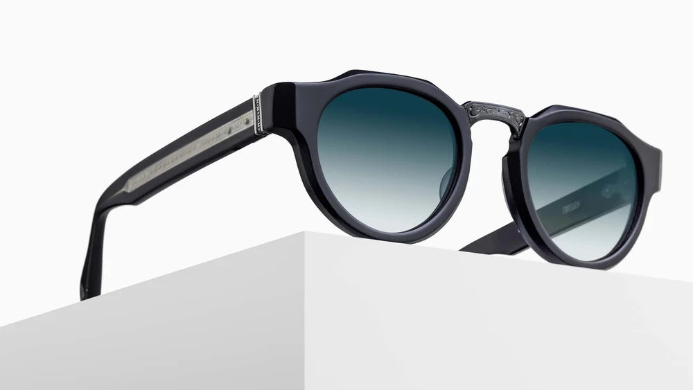 MATSUDA M1037.SG.MBK.49 'MATTE BLACK BLUE GRADIENT'