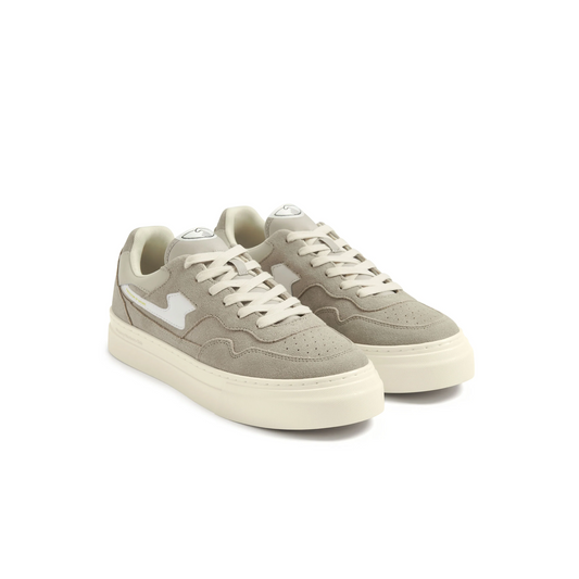 Pearl S-Strike Suede Sneakers 'Light Grey / White'