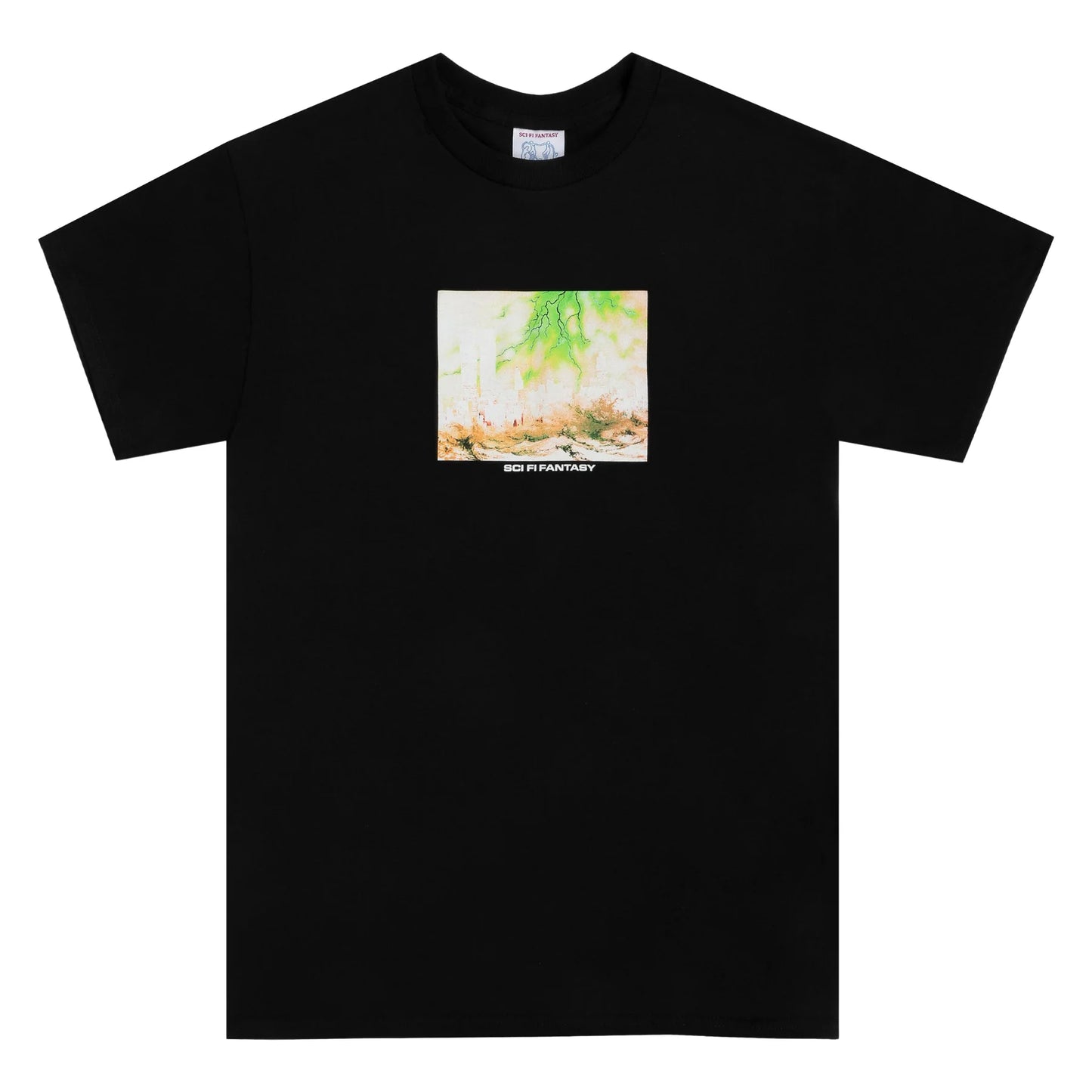 SCI-FI FANTASY APOCALYPSE T-SHIRT 'BLACK