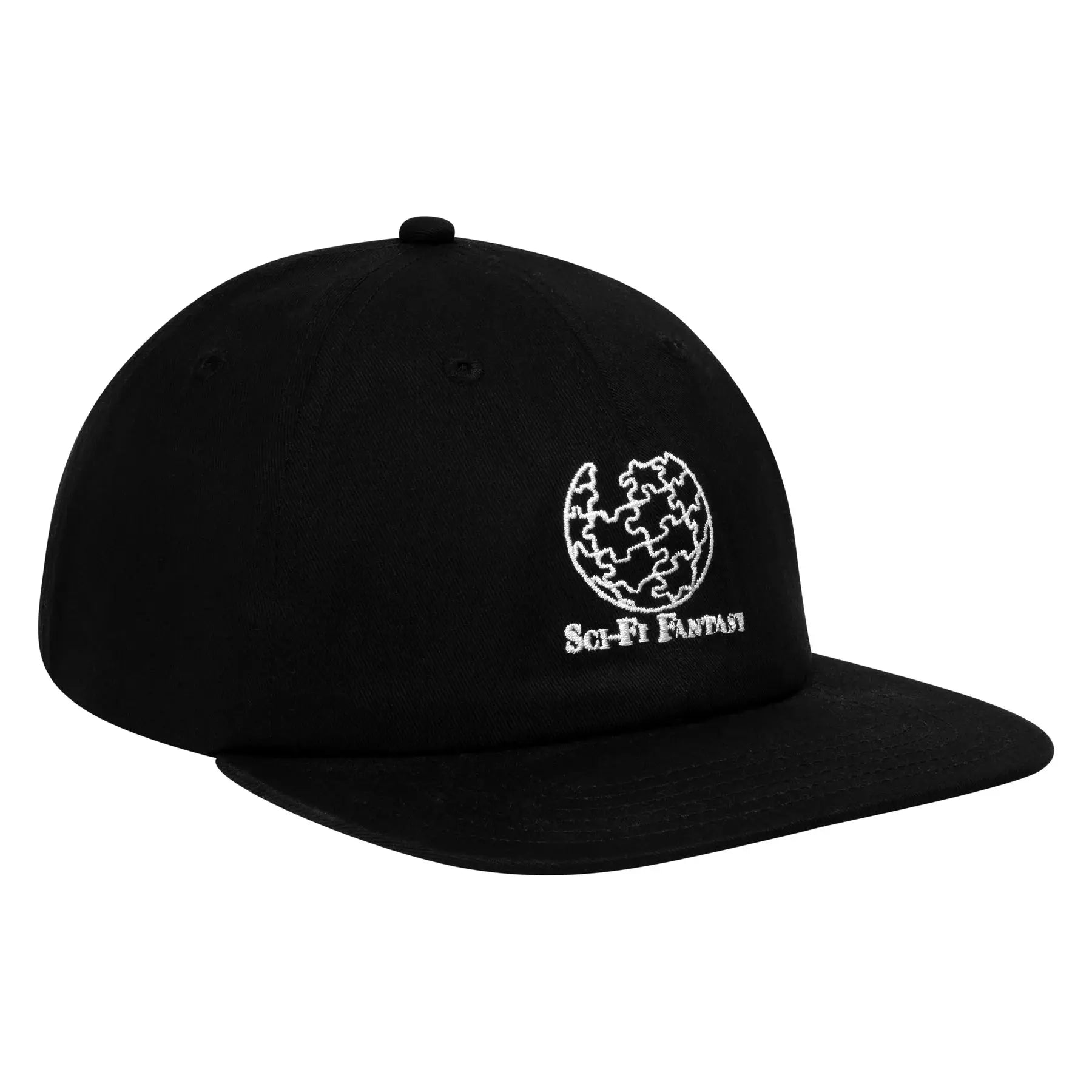 SCI-FI FANTASY PUZZLE GLOBE HAT 'BLACK' Sci-Fi Fantasy