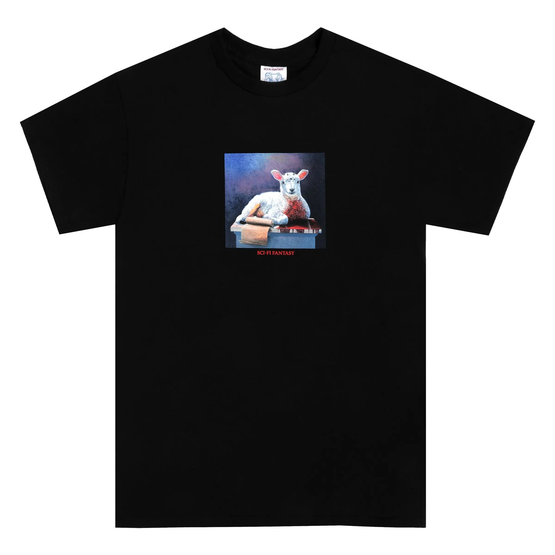 SCI-FI FANTASY LAMB TEE 'BLACK' Sci-Fi Fantasy