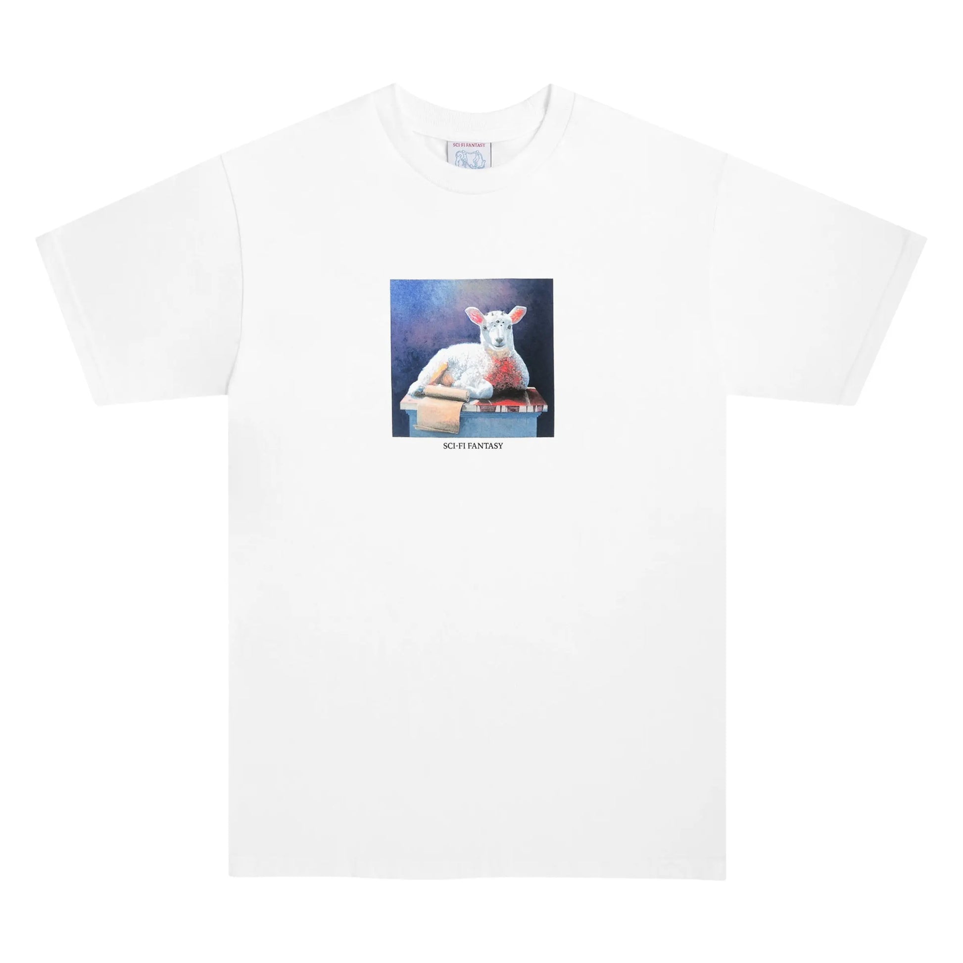 SCI-FI FANTASY LAMB TEE 'WHITE' Sci-Fi Fantasy