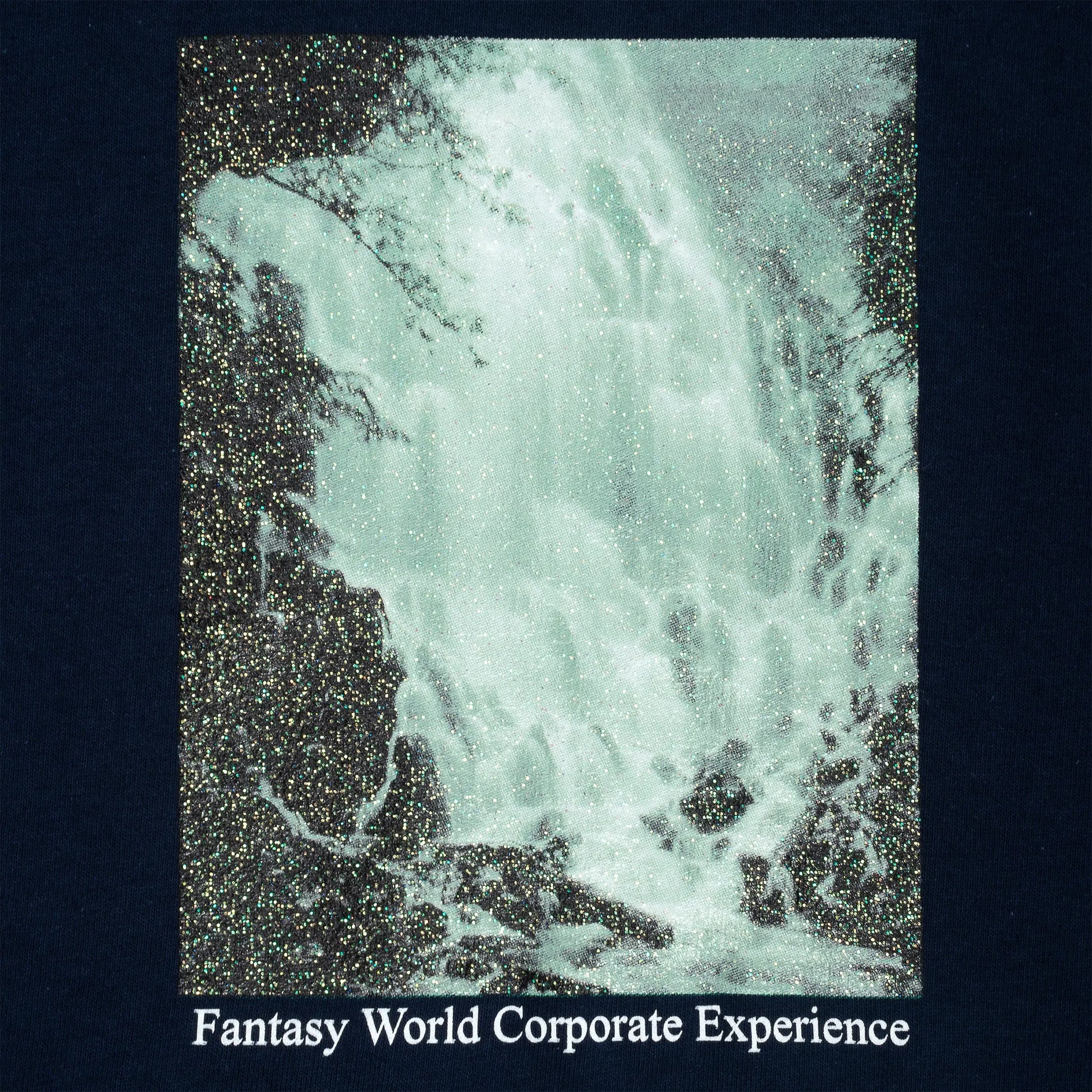 SCI-FI FANTASY WATERFALL TEE 'NAVY' Sci-Fi Fantasy