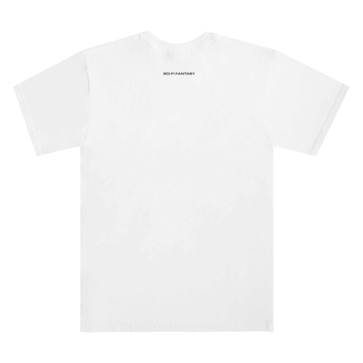 SCI-FI FANTASY WATERFALL TEE 'WHITE'