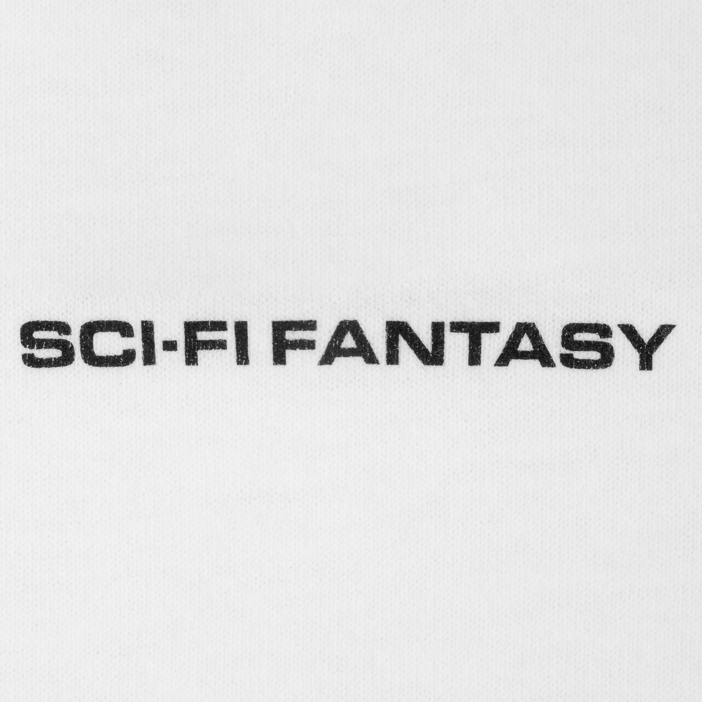 SCI-FI FANTASY WATERFALL TEE 'WHITE'