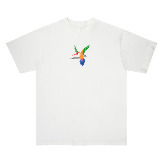 SCI-FI FANTASY HUMMINGBIRD TEE 'WHITE'