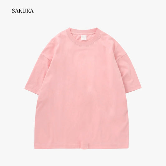 MUHAKU BLOW THROUGH SHORT SS TEE 6.5OZ 'SAKURA'