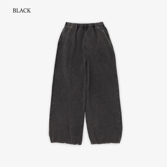 MUHAKU FROST TONE PANTS SWEAT 'BLACK'