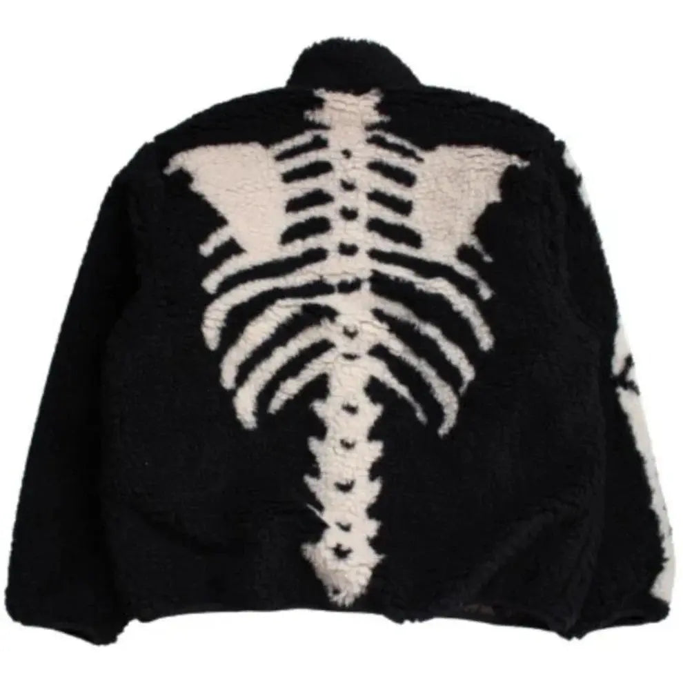 KAPITAL BONE Boa Fleece Reversible Blouson 'BLACK' Kapital