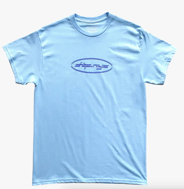 DTF NYC CYBER LOGO TEE 'SKYBLUE' Dutch Tulip Financial