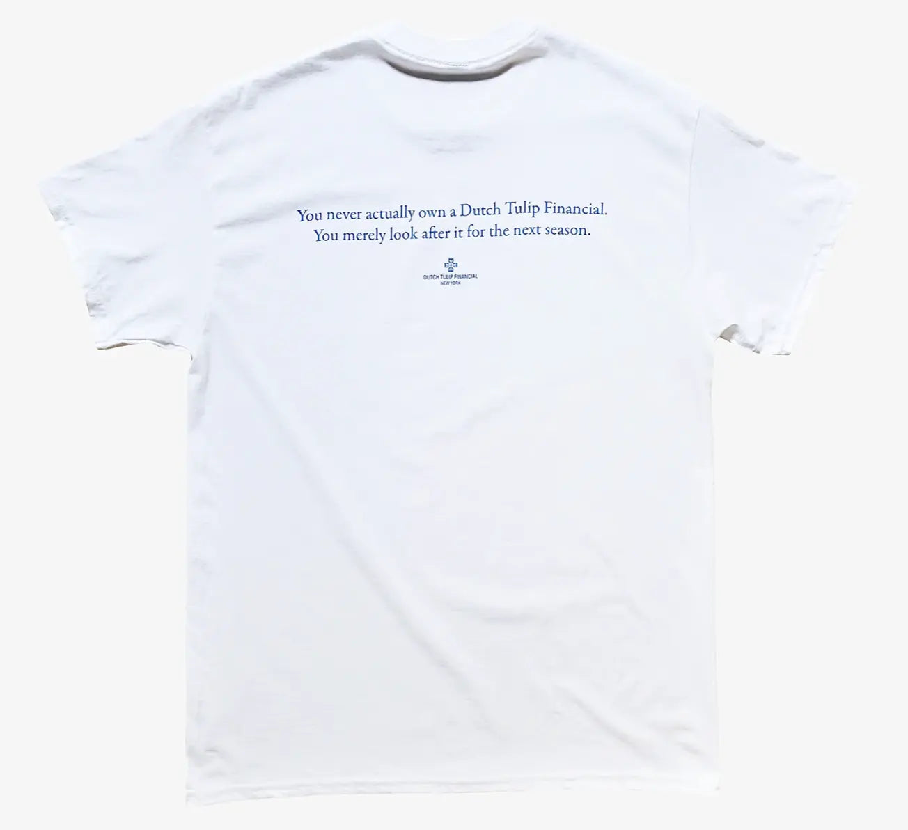 DTF TIMEPIECE TEE 'WHITE' Dutch Tulip Financial