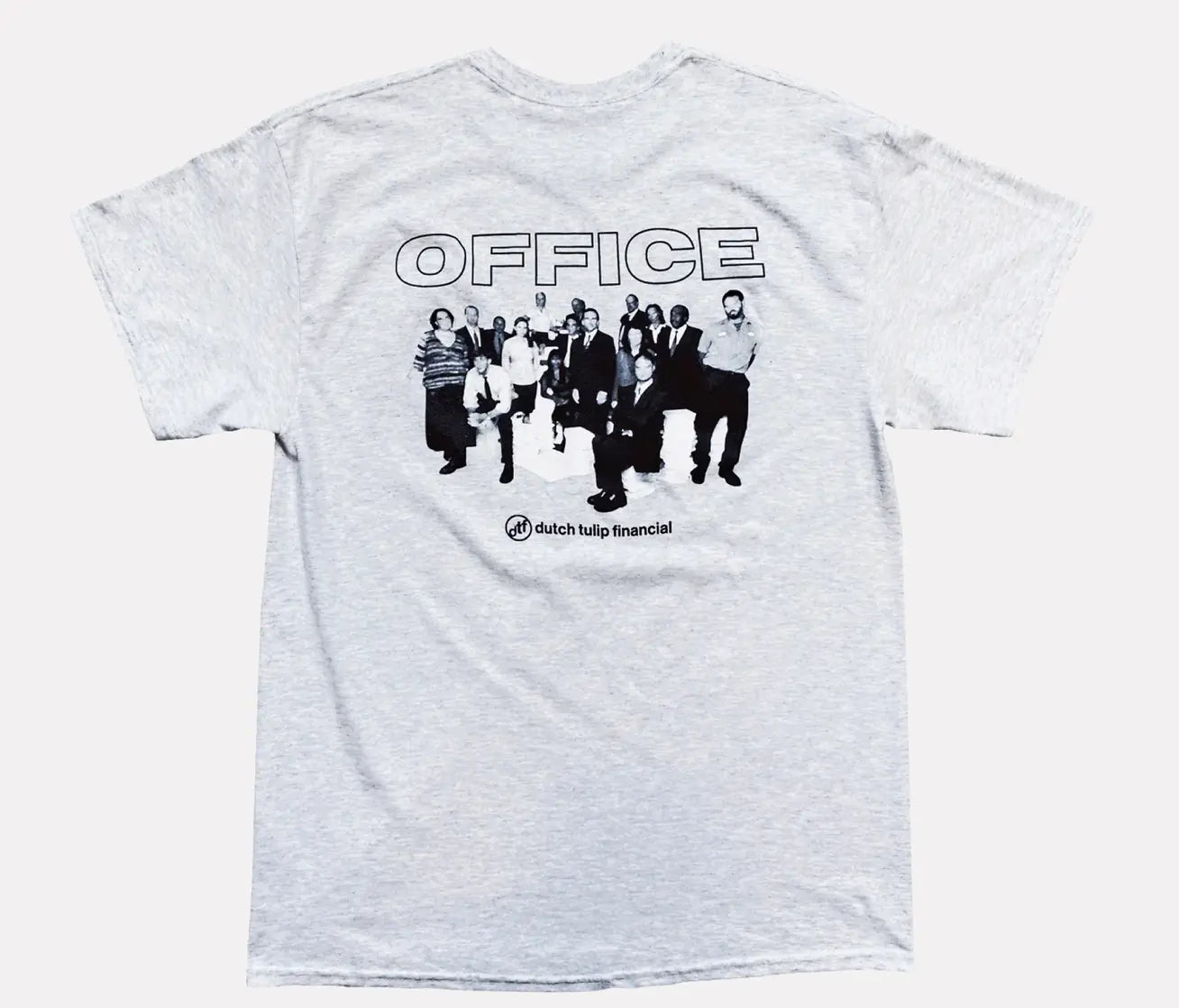 DTF FAMILY OFFICE TEE 'GREY' Dutch Tulip Financial