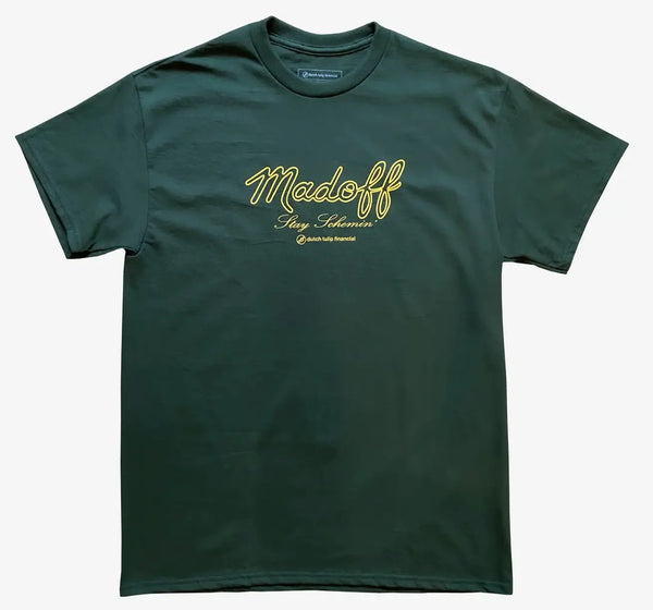 DTF MADOFF TEE 'DARK GREEN' Dutch Tulip Financial