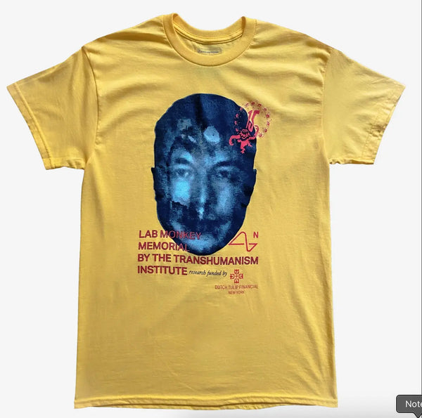 DTF 15 MONKEYS TEE 'YELLOW' Dutch Tulip Financial
