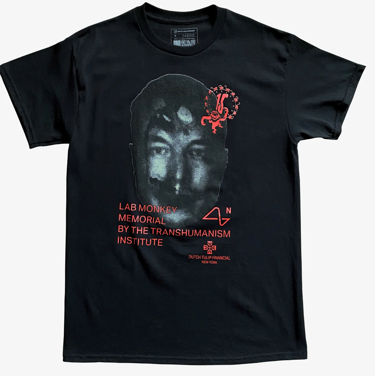 DTF 15 MONKEYS TEE 'BLACK'