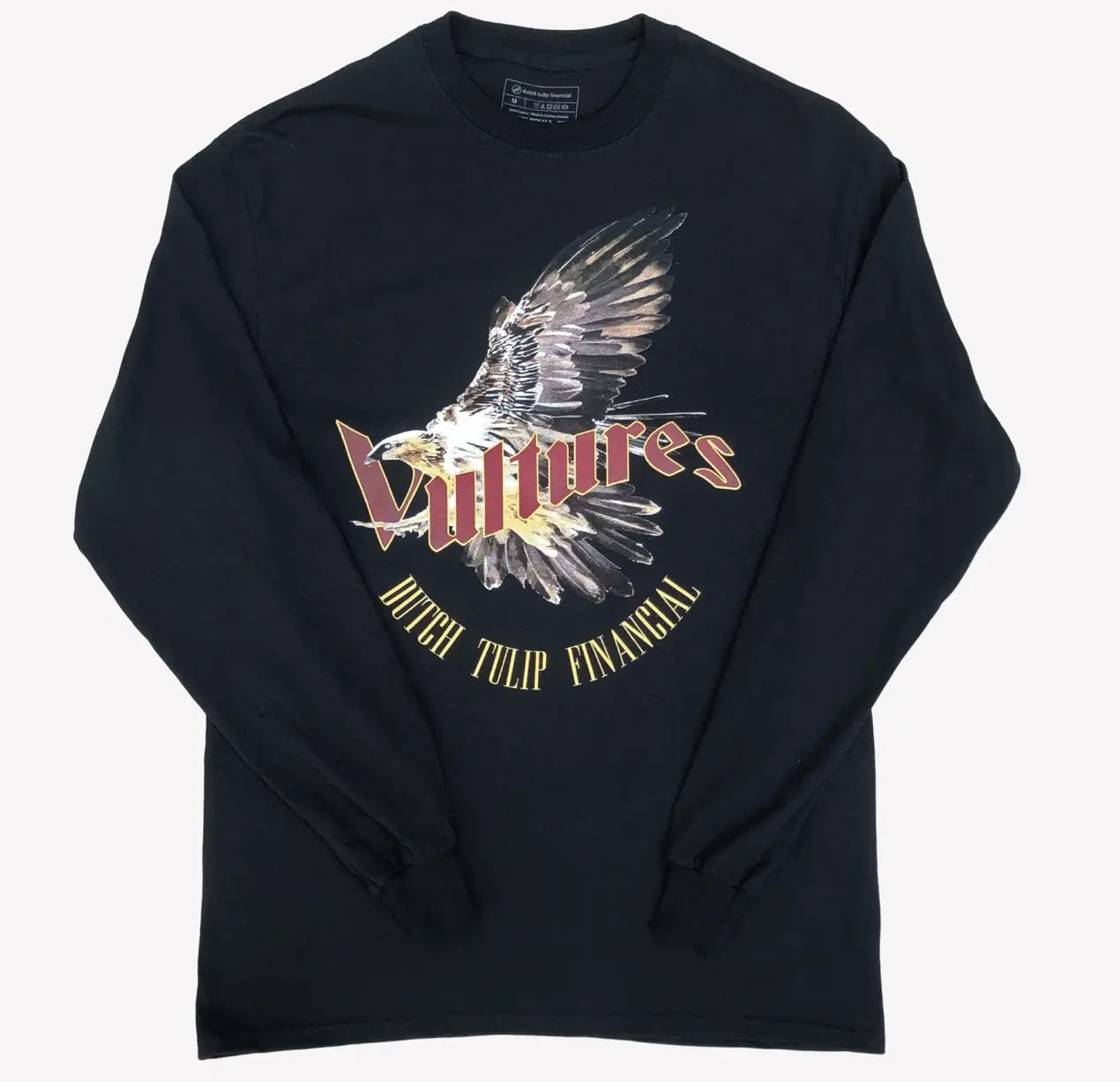 DTF VULTURES LONGSLEEVES 'BLACK' Dutch Tulip Financial