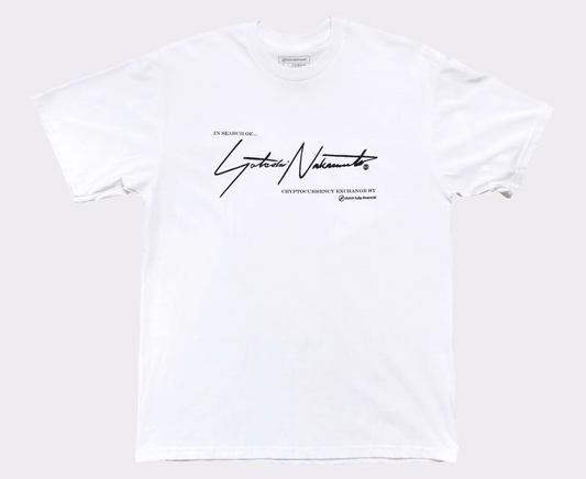 DTF SATOSHI NAKAMOTO BITCOIN TEE 'WHITE'