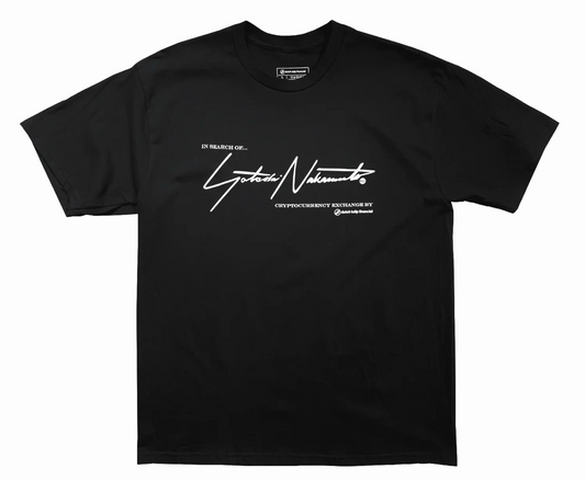 DTF SATOSHI NAKAMOTO BITCOIN TEE 'BLACK'