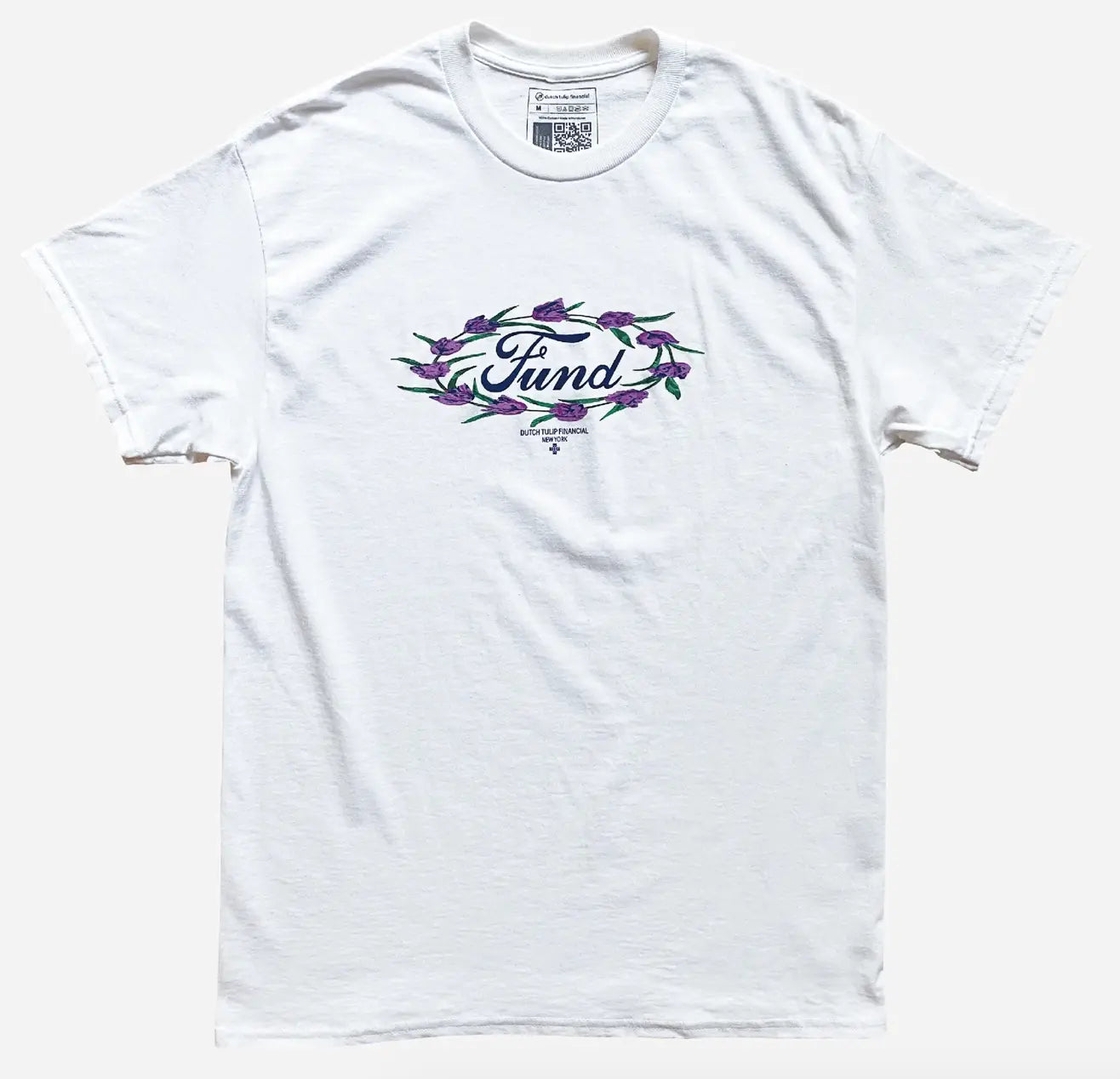 DTF FUND TEE 'WHITE' Dutch Tulip Financial