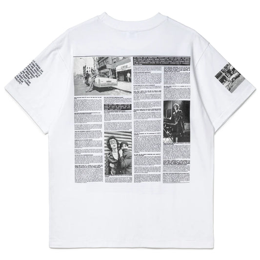 THE SALVAGES x SUICIDE T-SHIRT 'WHITE'