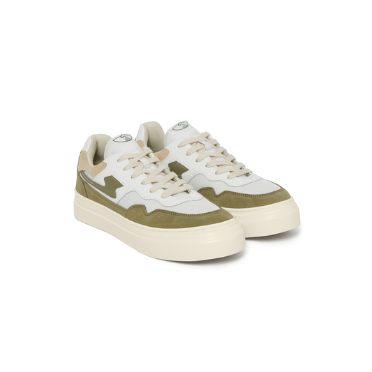 Pearl S-Strike Suede Mix 'White/Moss'