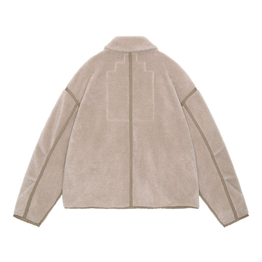 COLLARED BOA ZIP UP 'Khaki'