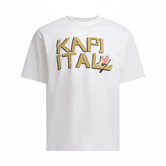 KAPITAL 20/-JERSEY CREW T (CANOE KAPITAL) 'YELLOW'