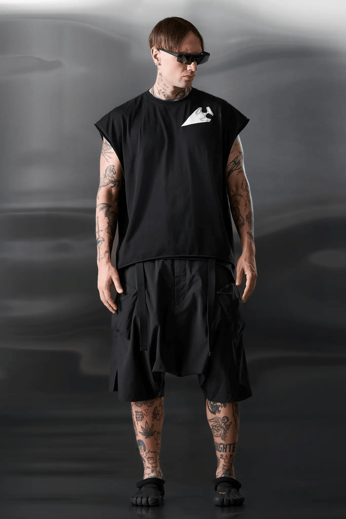 ACRONYM SK28-E 'BLACK' - Antithesis Store