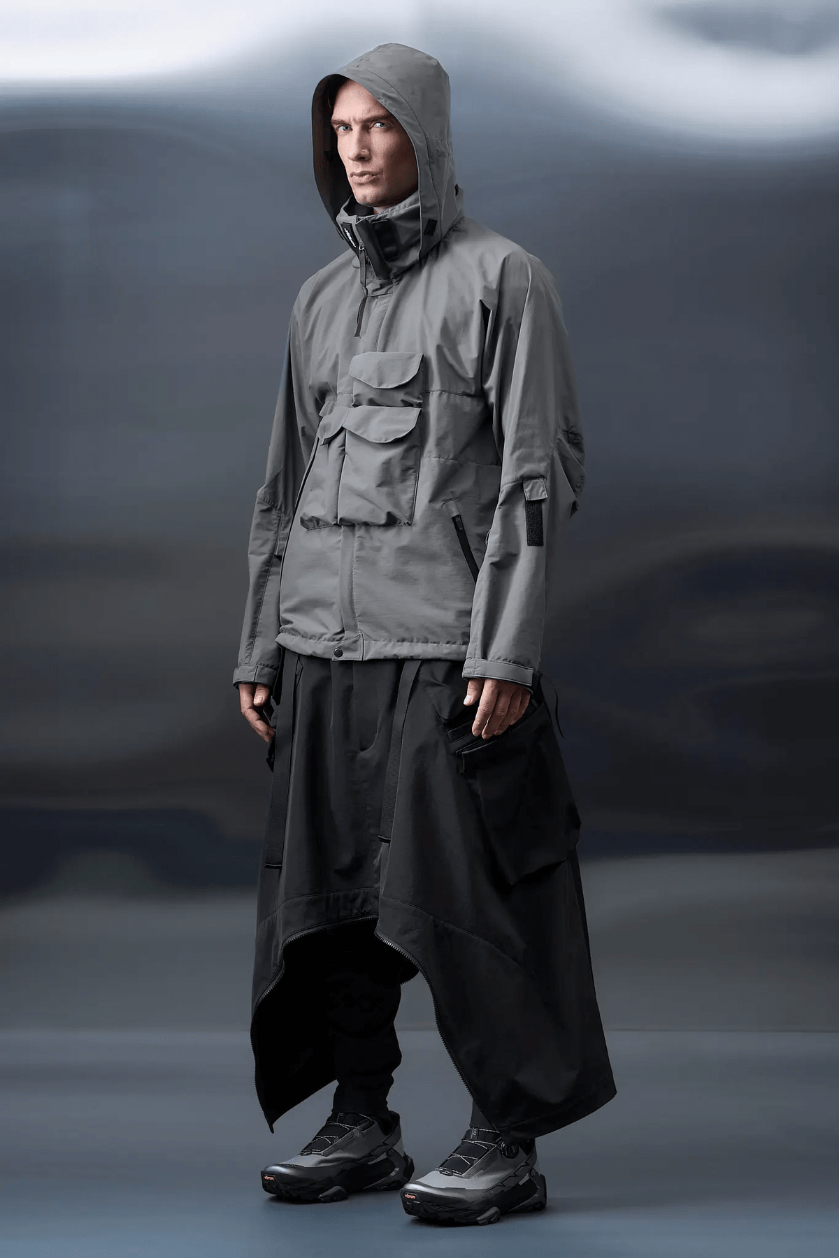ACRONYM SK30-DS 'BLACK' - Antithesis Store