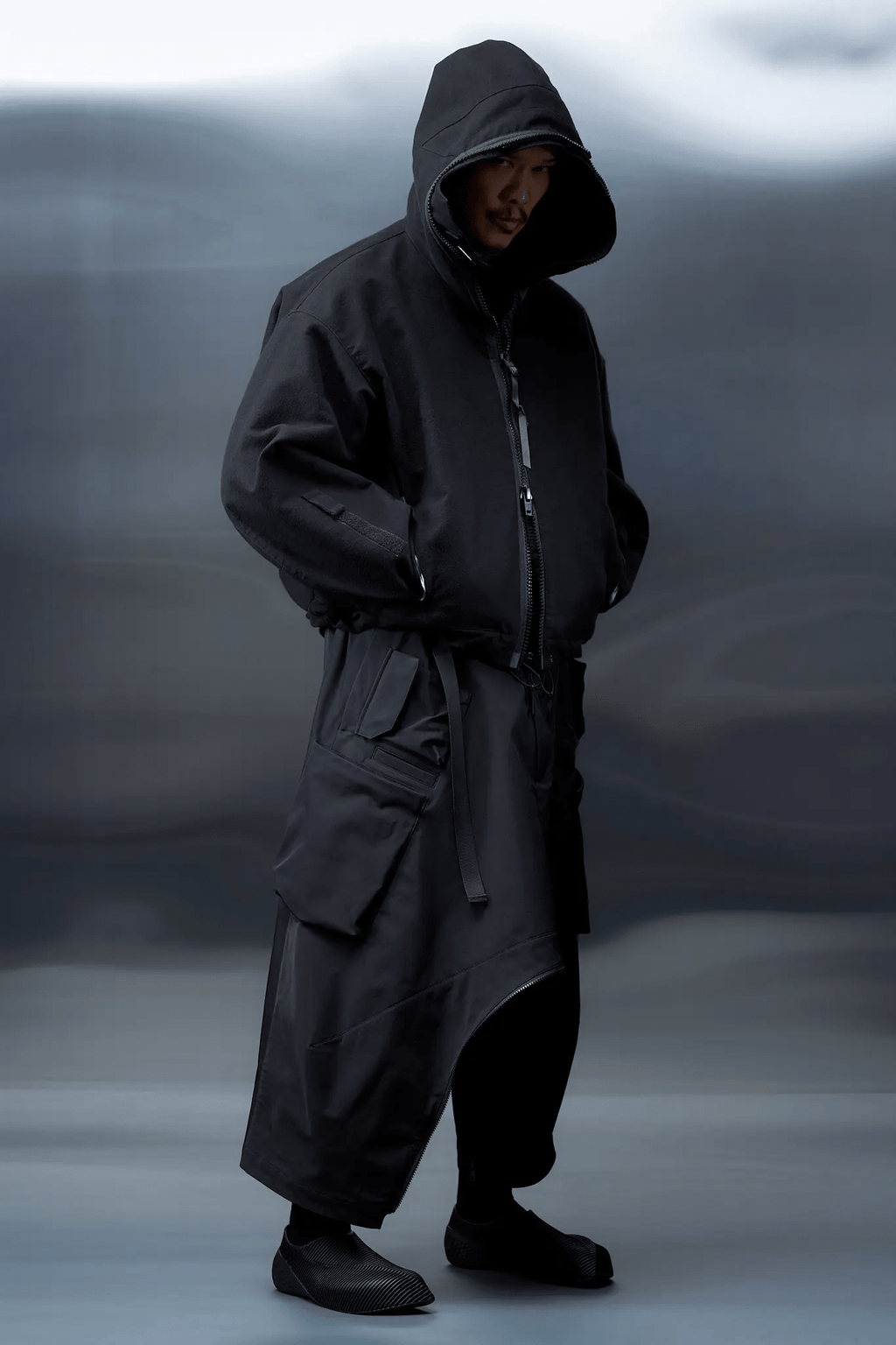 ACRONYM SK30-DS 'BLACK' - Antithesis Store