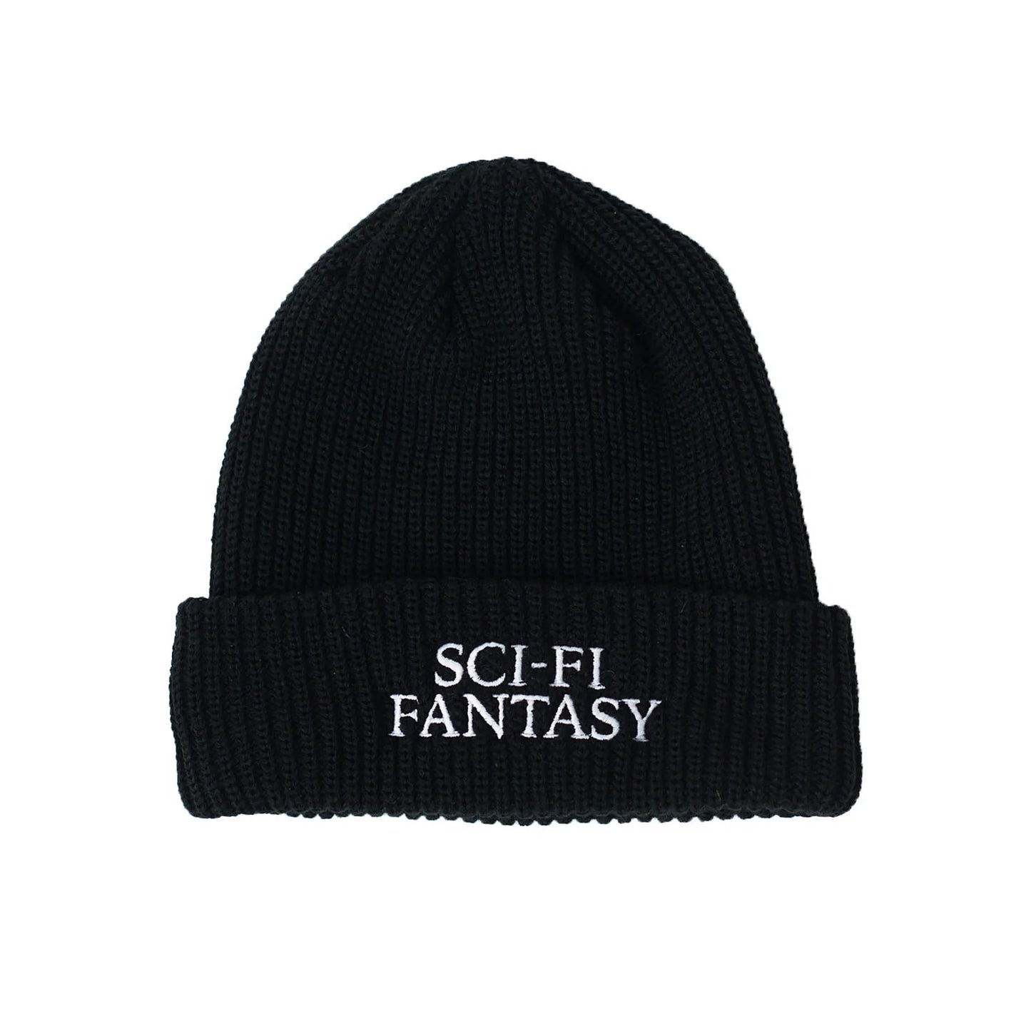 SCI-FI FANTASY LOGO BEANIE 'BLACK'