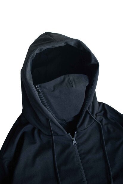 CCP JK-NB113 CHEST PK HOODIE 'BLACK' - Antithesis Store