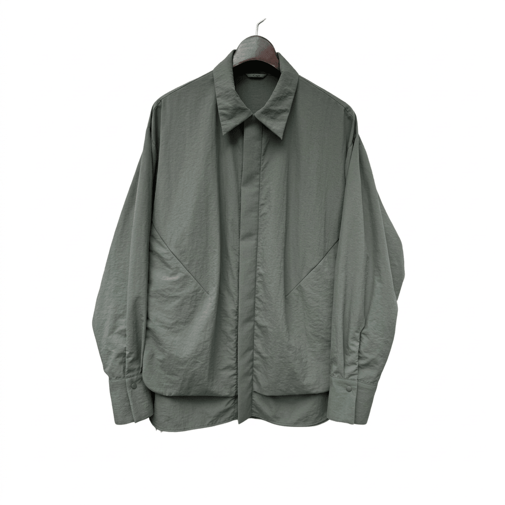 CCP LS-AB104 LIGHT SHELL SHIRT 'KHAKI' - Antithesis Store