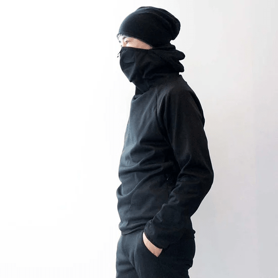 CCP LT-NA112 CYCLE WARM CATCH® FULLFACE PARKA 'BLACK' - Antithesis Store